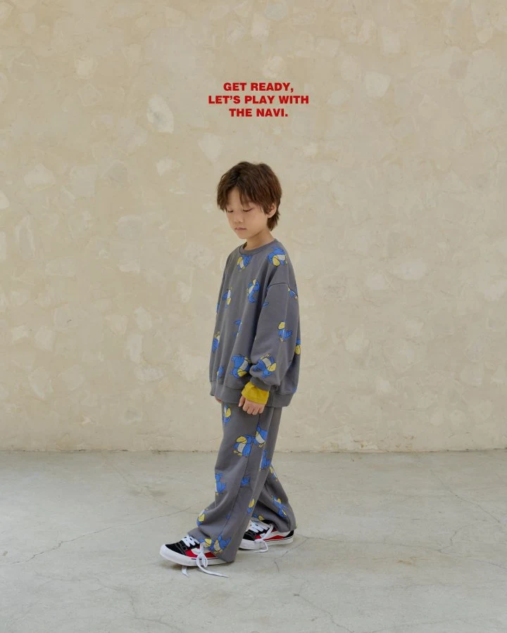 Navi - Korean Children Fashion - #designkidswear - Bird Sweatshirt - 7
