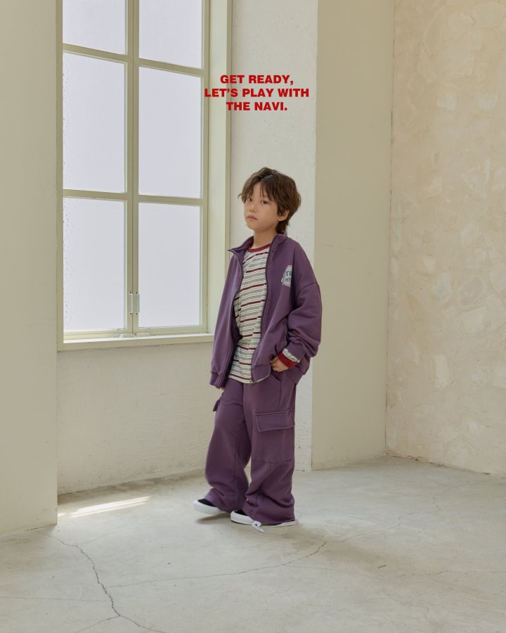 Navi - Korean Children Fashion - #designkidswear - Ready Zip-Up - 5