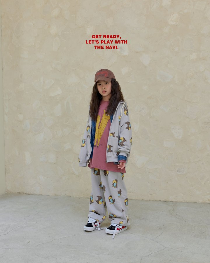 Navi - Korean Children Fashion - #discoveringself - Camel Long Tee - 8
