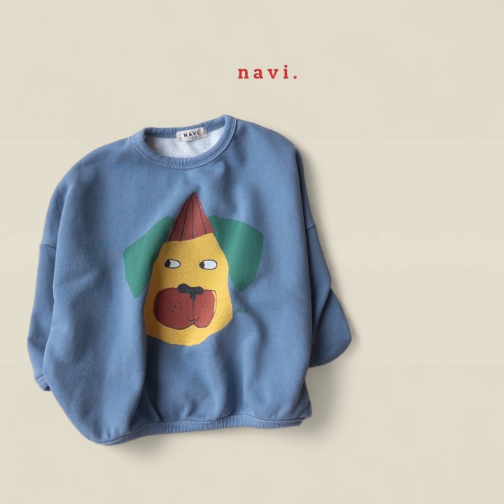 Navi - Korean Children Fashion - #discoveringself - Pug Sweatshirt - 12