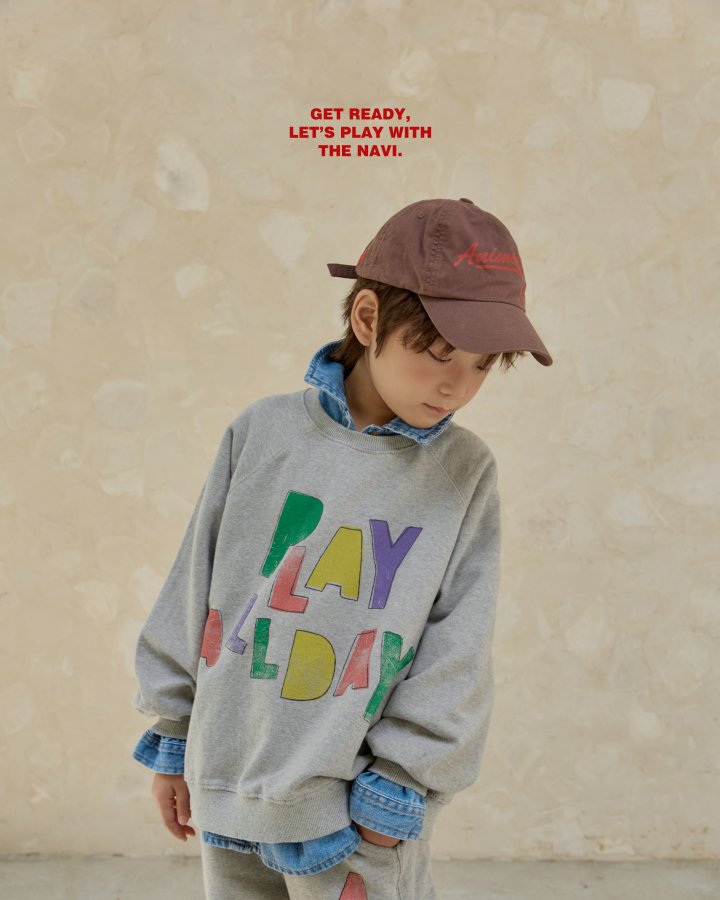 Navi - Korean Children Fashion - #discoveringself - All Day Sweatshirt - 9