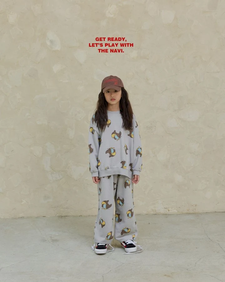 Navi - Korean Children Fashion - #discoveringself - Bird Sweatshirt - 8
