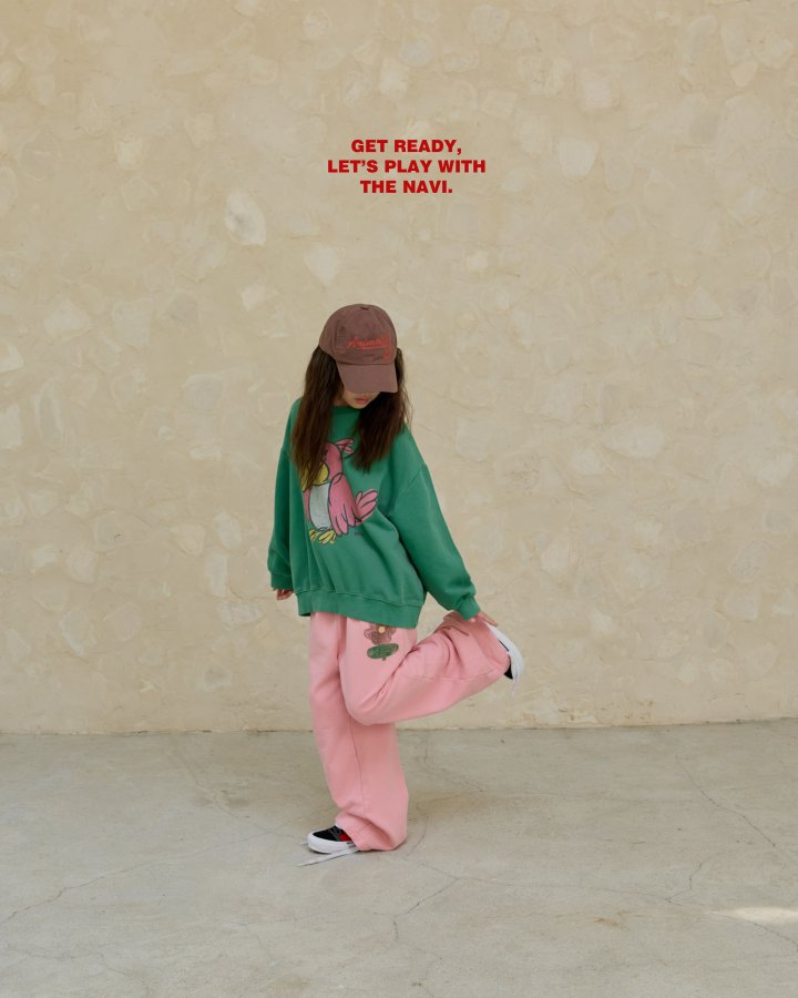 Navi - Korean Children Fashion - #discoveringself - Parrot Sweatshirt - 4