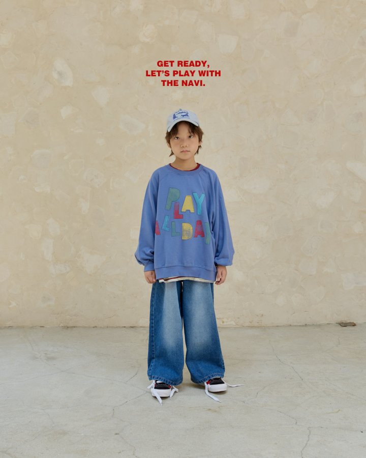 Navi - Korean Children Fashion - #fashionkids - Louis Denim Pants - 2
