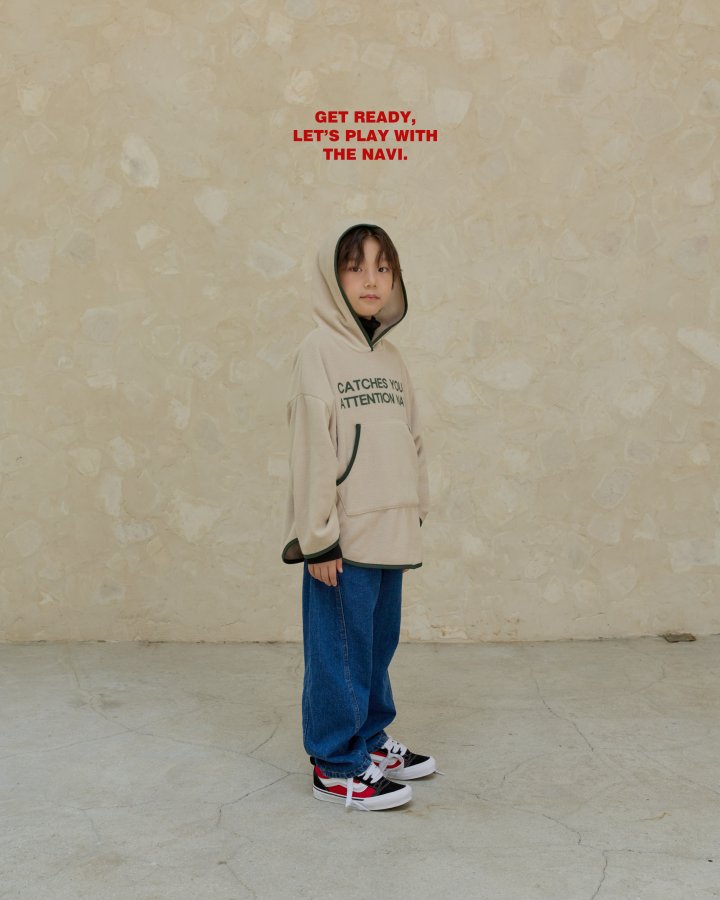 Navi - Korean Children Fashion - #fashionkids - Catch Hoodie Tee - 11
