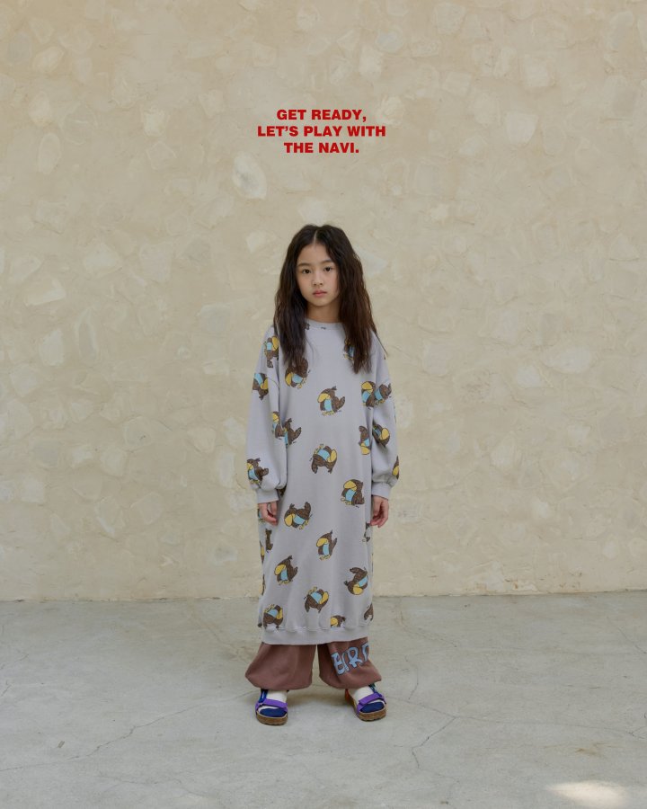 Navi - Korean Children Fashion - #fashionkids - Bird One-piece - 2