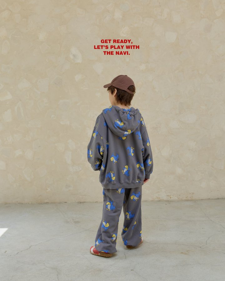 Navi - Korean Children Fashion - #kidsshorts - Bird Pants - 6