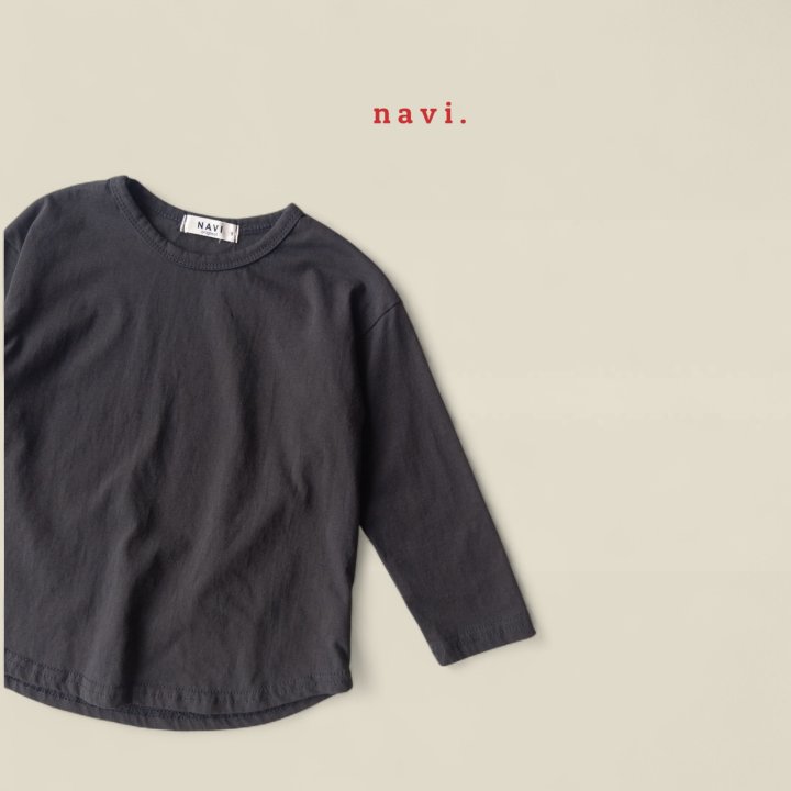 Navi - Korean Children Fashion - #kidsstore - Basic Tee - 5