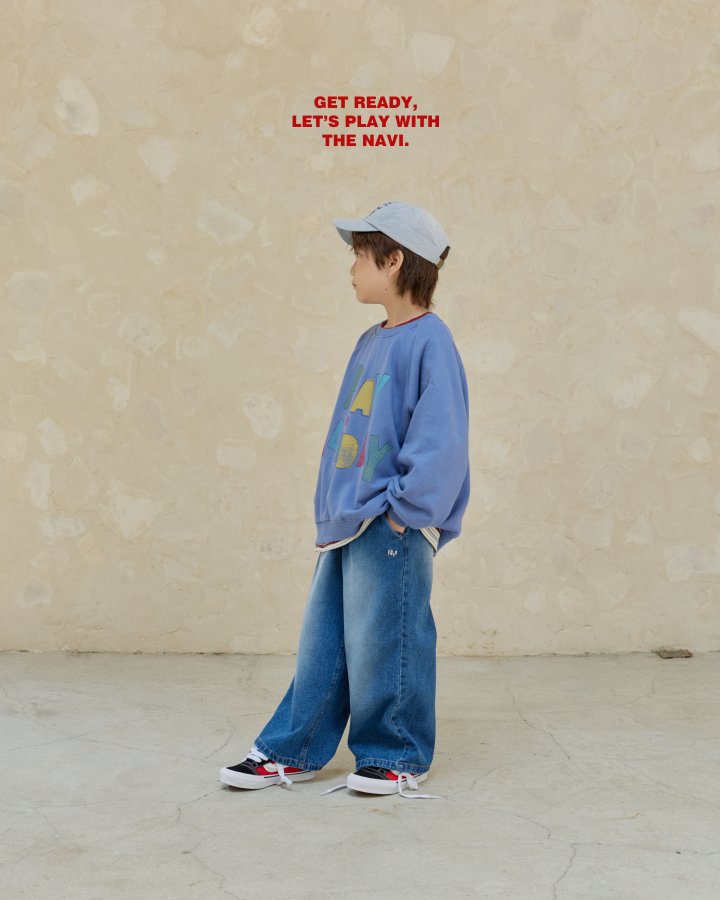 Navi - Korean Children Fashion - #kidsshorts - Louis Denim Pants - 4