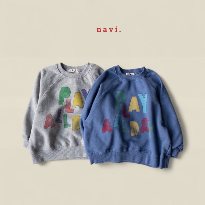 Navi - Korean Children Fashion - #kidsstore - All Day Sweatshirt - 12