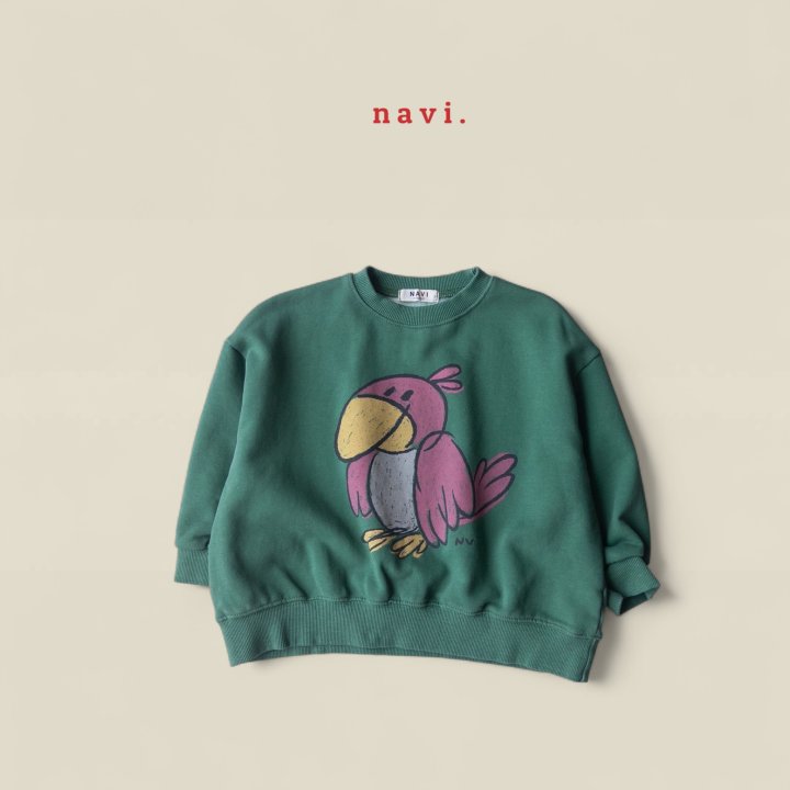 Navi - Korean Children Fashion - #kidzfashiontrend - Parrot Sweatshirt - 7