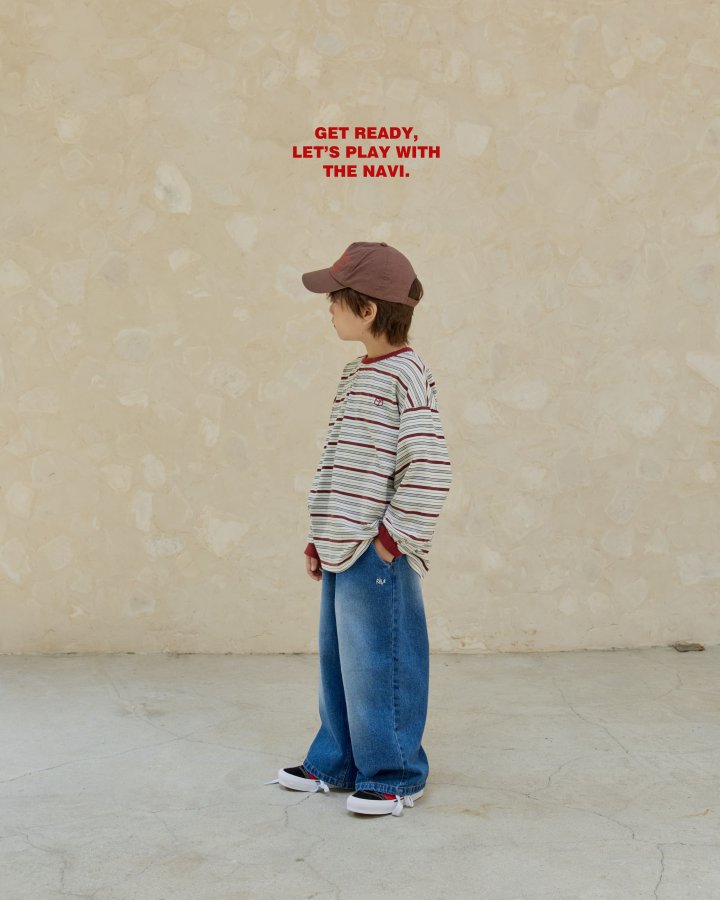 Navi - Korean Children Fashion - #littlefashionista - Louis Denim Pants - 7