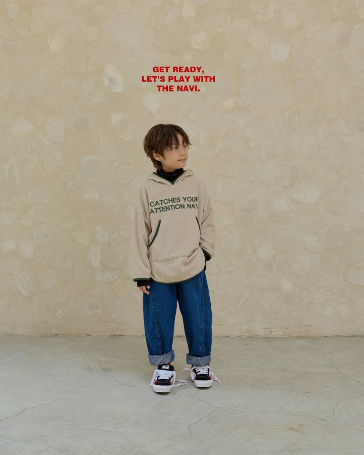 Navi - Korean Children Fashion - #littlefashionista - Two-Two Denim Pants - 3