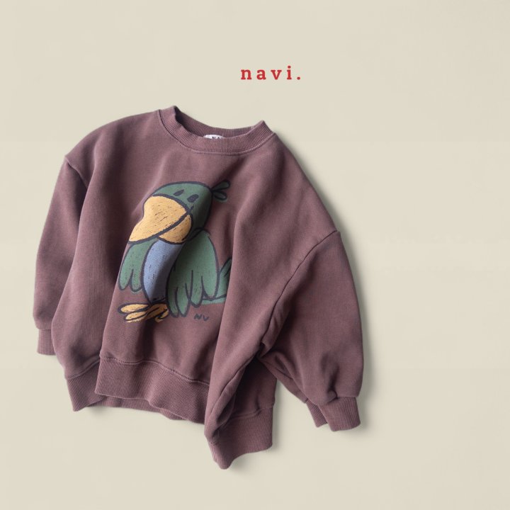 Navi - Korean Children Fashion - #magicofchildhood - Parrot Sweatshirt - 10