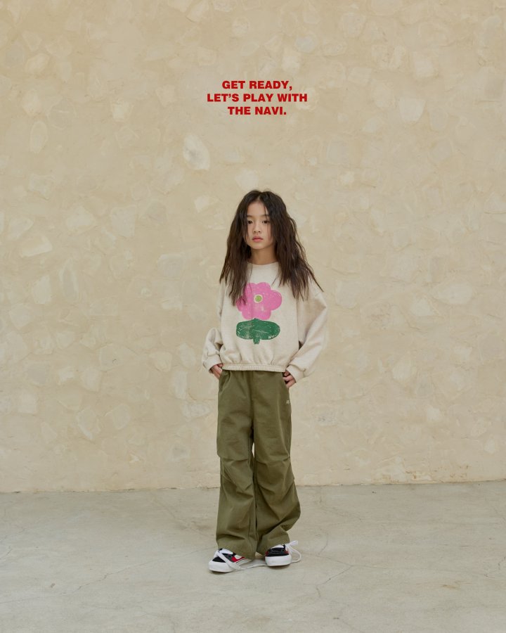 Navi - Korean Children Fashion - #magicofchildhood - Lily Crop Sweatshirt - 8