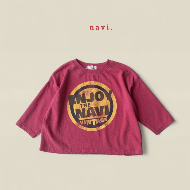 Navi - Korean Children Fashion - #magicofchildhood - Circle Tee - 12