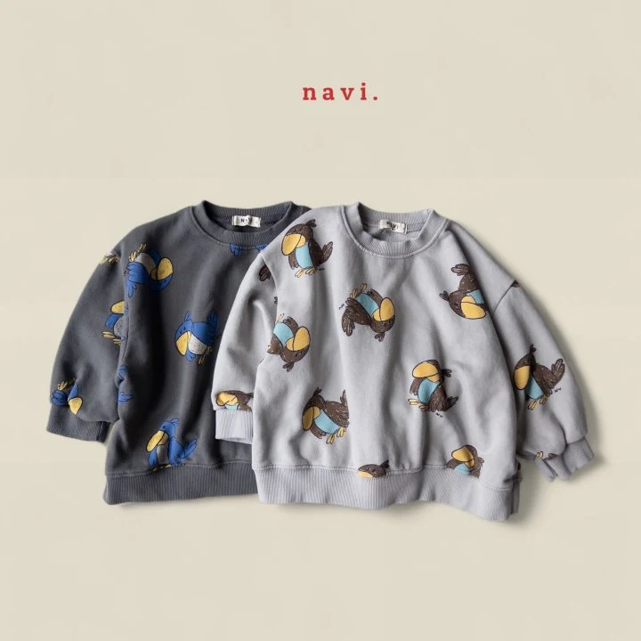 Navi - Korean Children Fashion - #magicofchildhood - Bird Sweatshirt