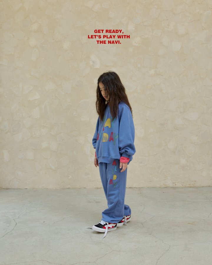 Navi - Korean Children Fashion - #minifashionista - All Day Sweatshirt - 4