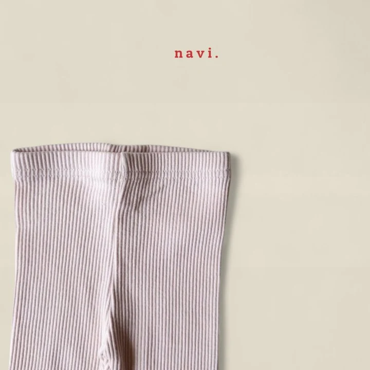 Navi - Korean Children Fashion - #stylishchildhood - Ribbed Leggings - 10