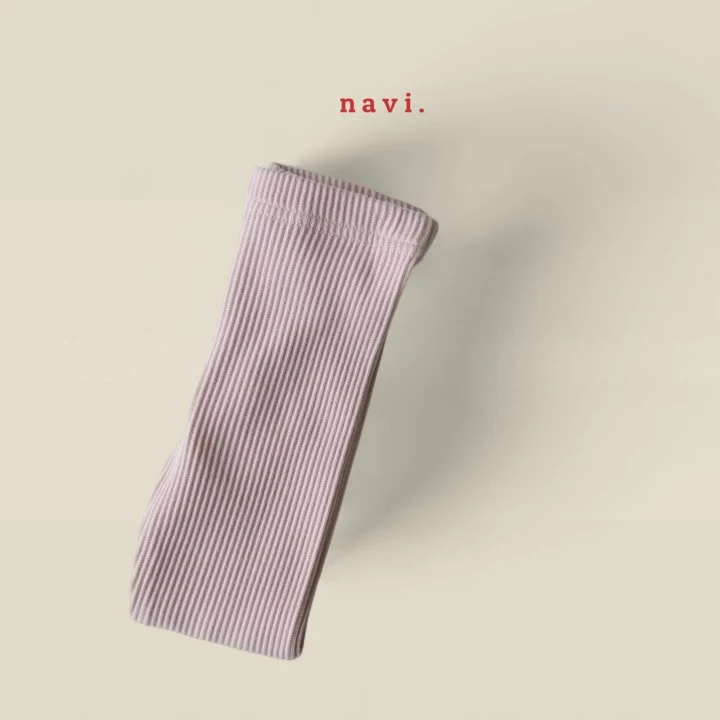 Navi - Korean Children Fashion - #toddlerclothing - Ribbed Leggings - 9