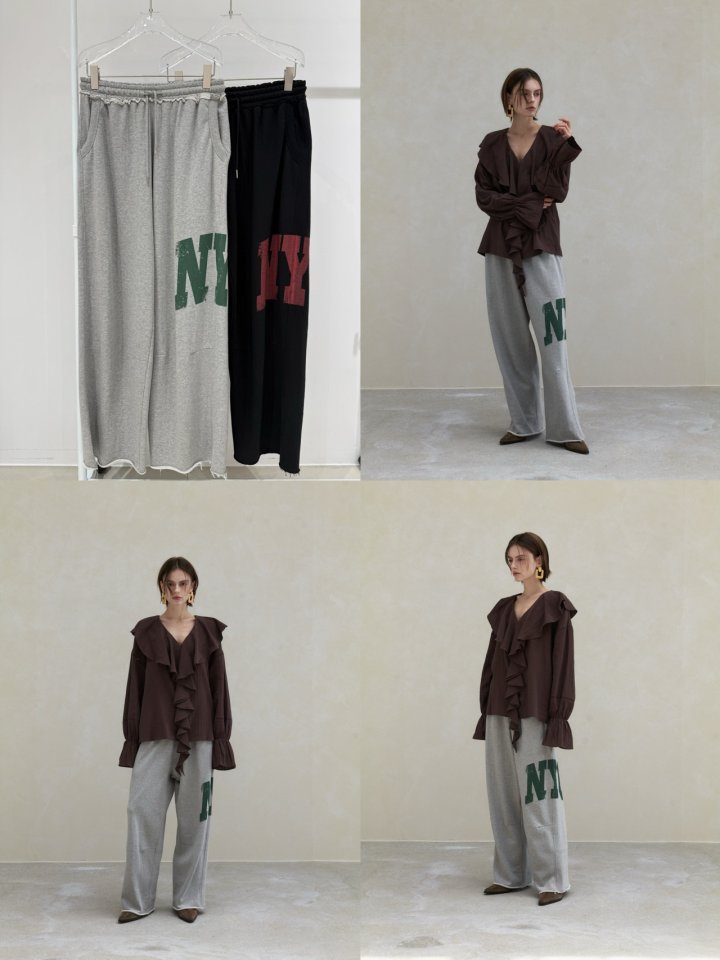 Neroli36 - Korean Women Fashion - #womensfashion - H NYC Pants - 4