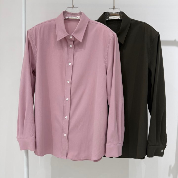 Neroli36 - Korean Women Fashion - #momslook - Darly Padded Shirt