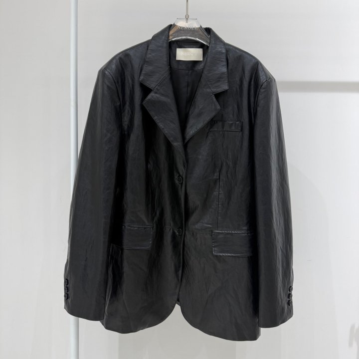 Neroli36 - Korean Women Fashion - #momslook - Overfit Single Jacket