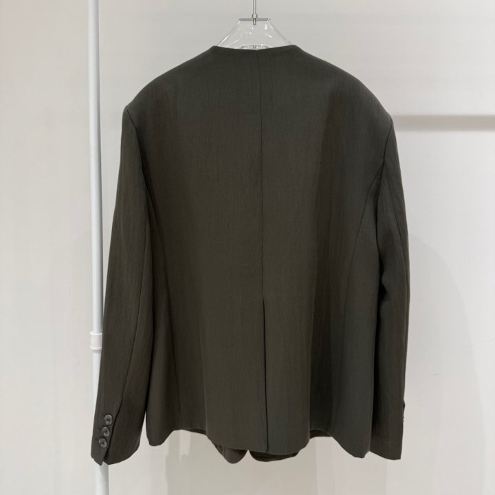 Neroli36 - Korean Women Fashion - #momslook - Raun No Collar Jacket - 3