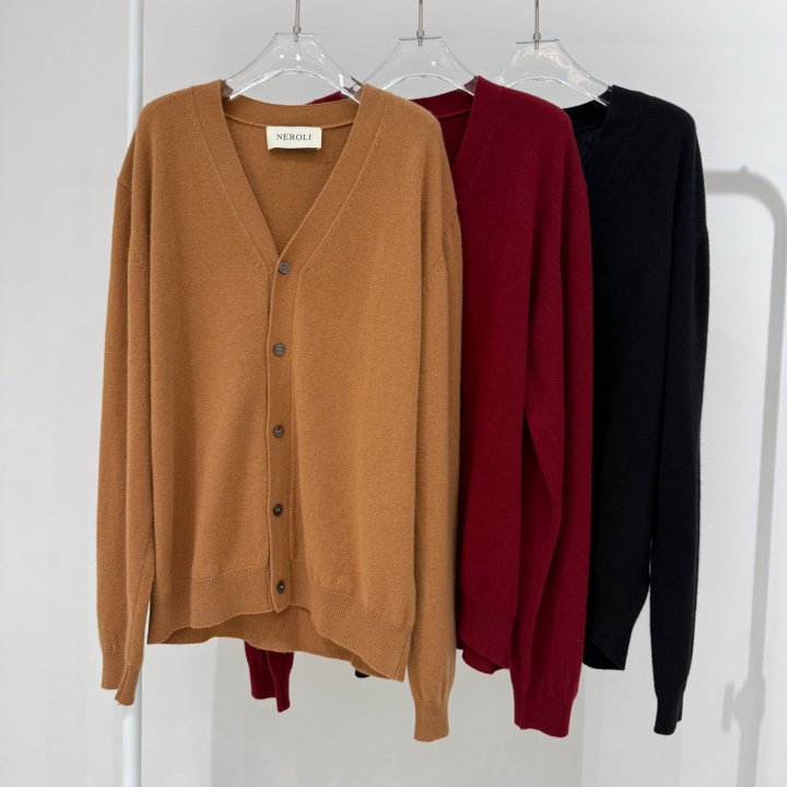 Neroli36 - Korean Women Fashion - #momslook - Super Wool Box Cardigan