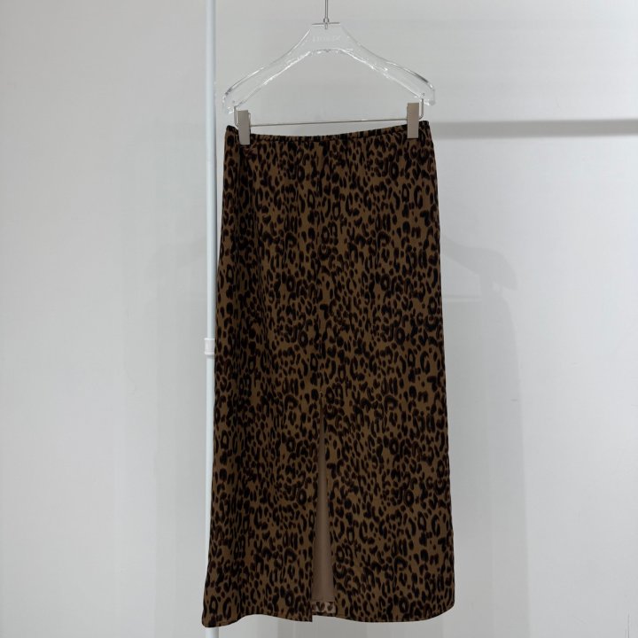 Neroli36 - Korean Women Fashion - #momslook - Leopard Skirt - 3