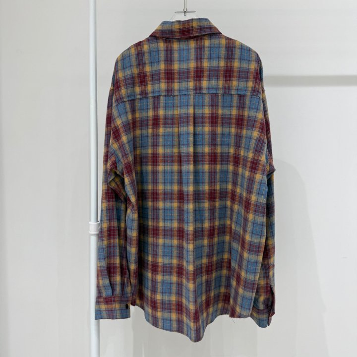 Neroli36 - Korean Women Fashion - #momslook - Season Box Check Shirt - 3