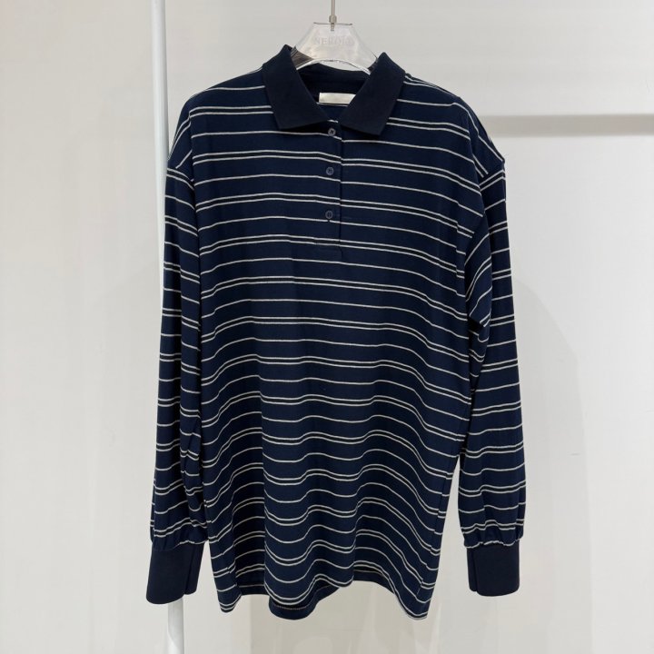 Neroli36 - Korean Women Fashion - #momslook - Mico Stripe Tee - 2