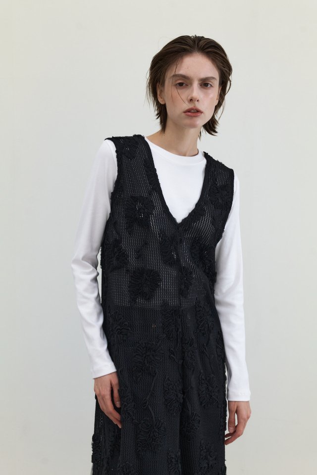 Neroli36 - Korean Women Fashion - #momslook - Flower Dress - 8