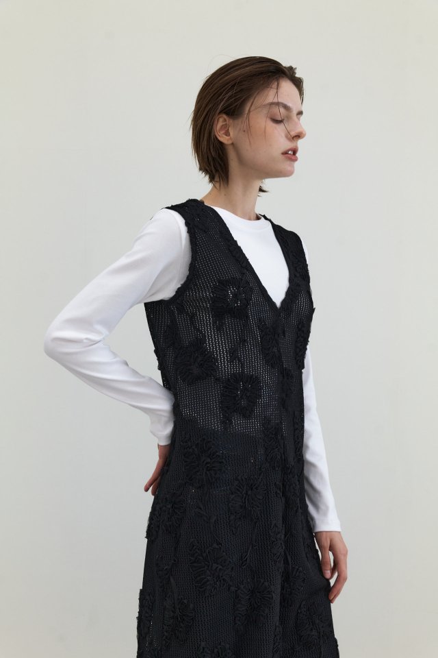 Neroli36 - Korean Women Fashion - #momslook - Flower Dress - 9