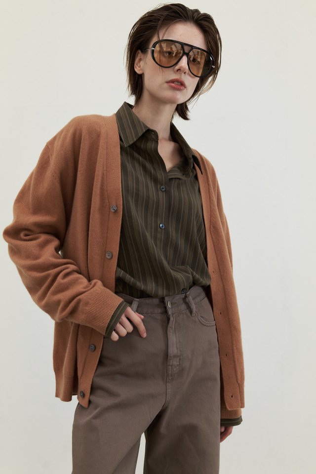 Neroli36 - Korean Women Fashion - #pursuepretty - Super Wool Box Cardigan - 11