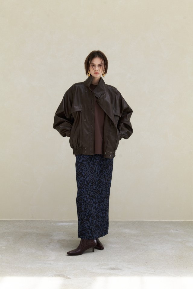 Neroli36 - Korean Women Fashion - #vintageinspired - Leopard Skirt - 7