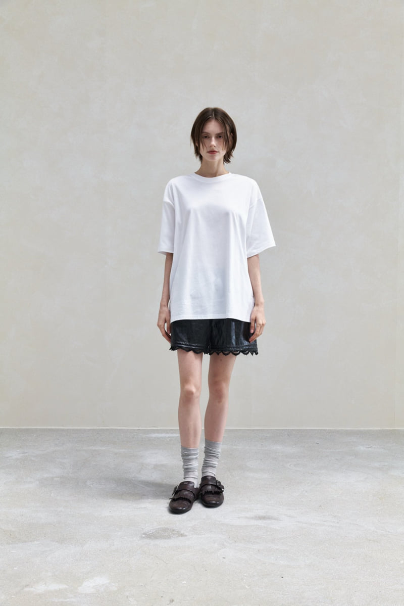 Neroli36 - Korean Women Fashion - #womensfashion - Arr Box Tee - 12