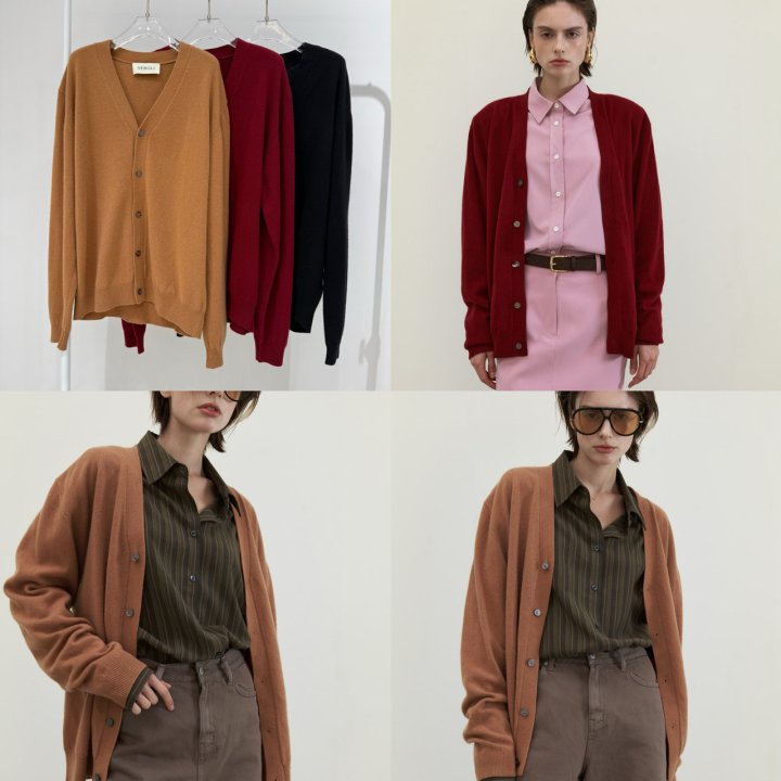 Neroli36 - Korean Women Fashion - #momslook - Super Wool Box Cardigan - 4