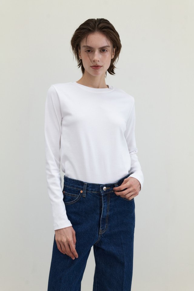Neroli36 - Korean Women Fashion - #womensfashion - Dark Blue Denim Pants - 7