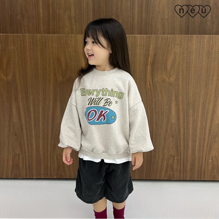 Neu - Korean Baby Fashion - #smilingbaby - OK Sweatshirt - 4