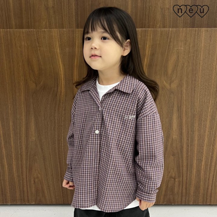 Neu - Korean Baby Fashion - #babyboutique - Check Shirt - 10