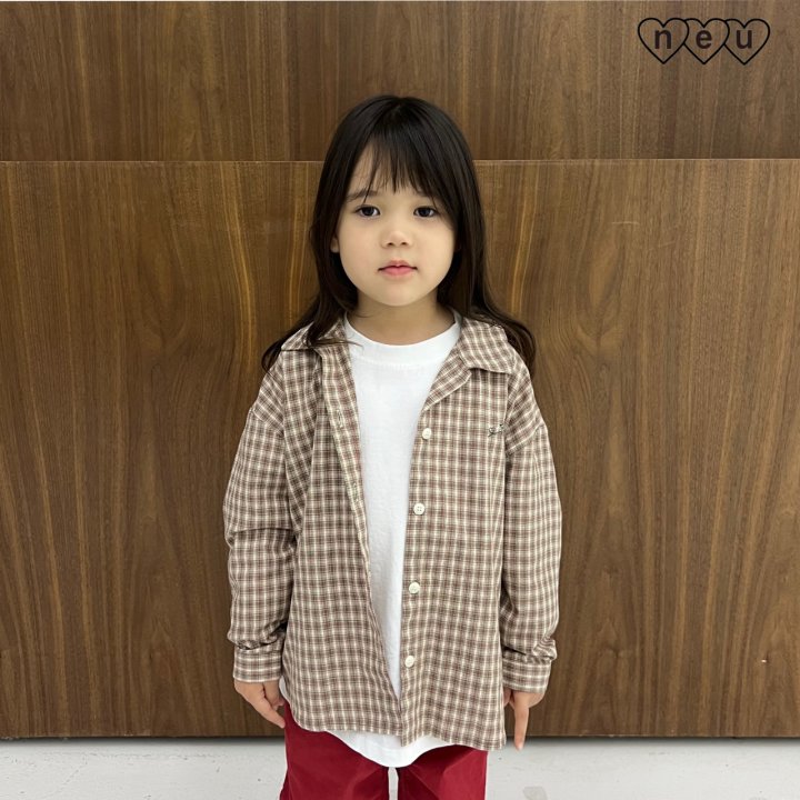 Neu - Korean Baby Fashion - #babyboutique - Check Shirt - 11