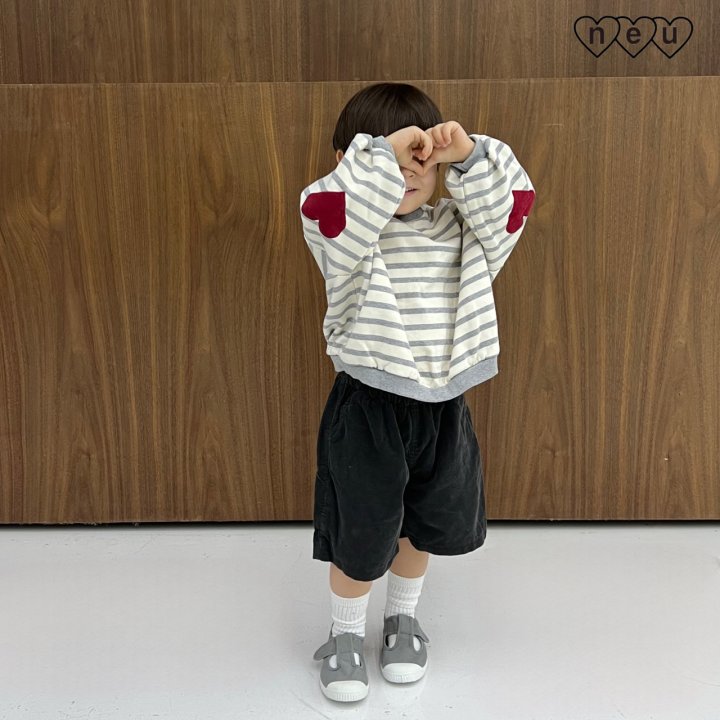 Neu - Korean Baby Fashion - #babyboutique - Heart Bread Sweatshirt - 8