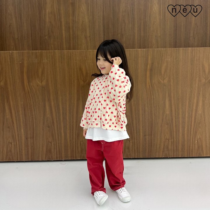 Neu - Korean Baby Fashion - #babyboutique - Heart Boom Cardigan - 6