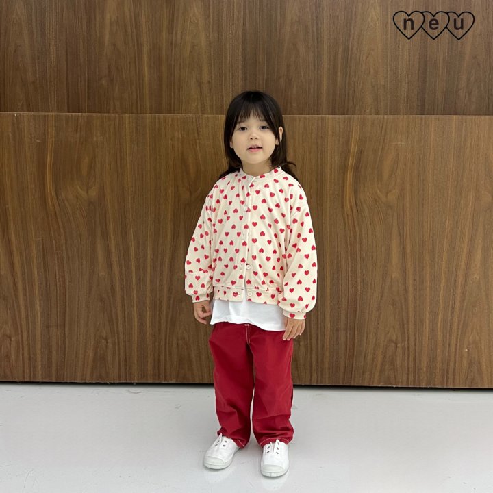 Neu - Korean Baby Fashion - #babyboutique - Heart Boom Cardigan - 7