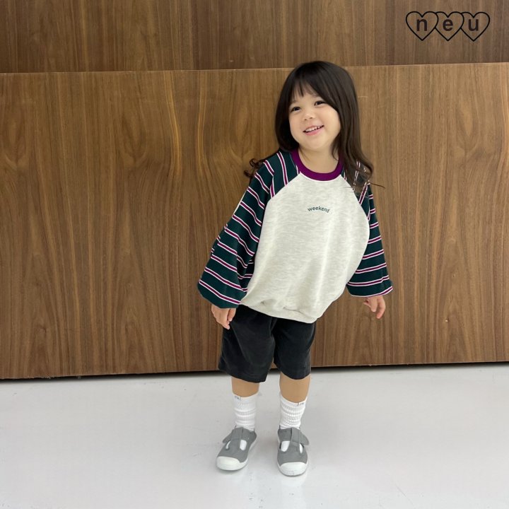 Neu - Korean Baby Fashion - #onlinebabyshop - Weekend Sweatshirt - 4