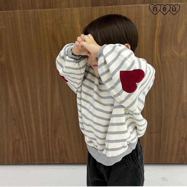 Neu - Korean Baby Fashion - #babyboutiqueclothing - Heart Bread Sweatshirt - 9