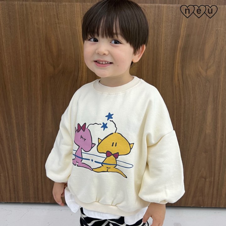 Neu - Korean Baby Fashion - #babyboutiqueclothing - Dreamy Sweatshirt - 4