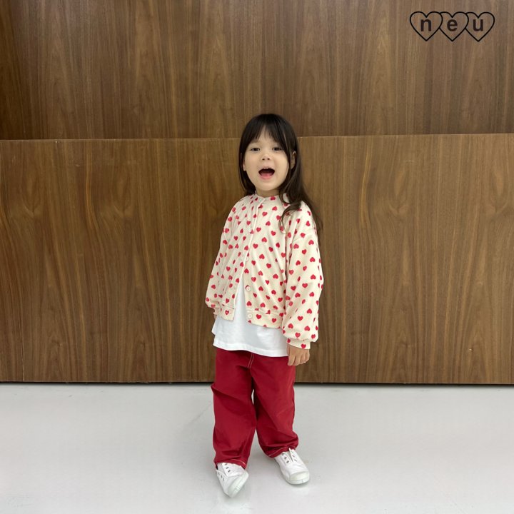 Neu - Korean Baby Fashion - #babyclothing - Heart Boom Cardigan - 9