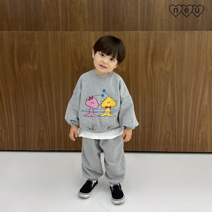 Neu - Korean Baby Fashion - #babyclothing - Horizontal Jogger Pants - 5